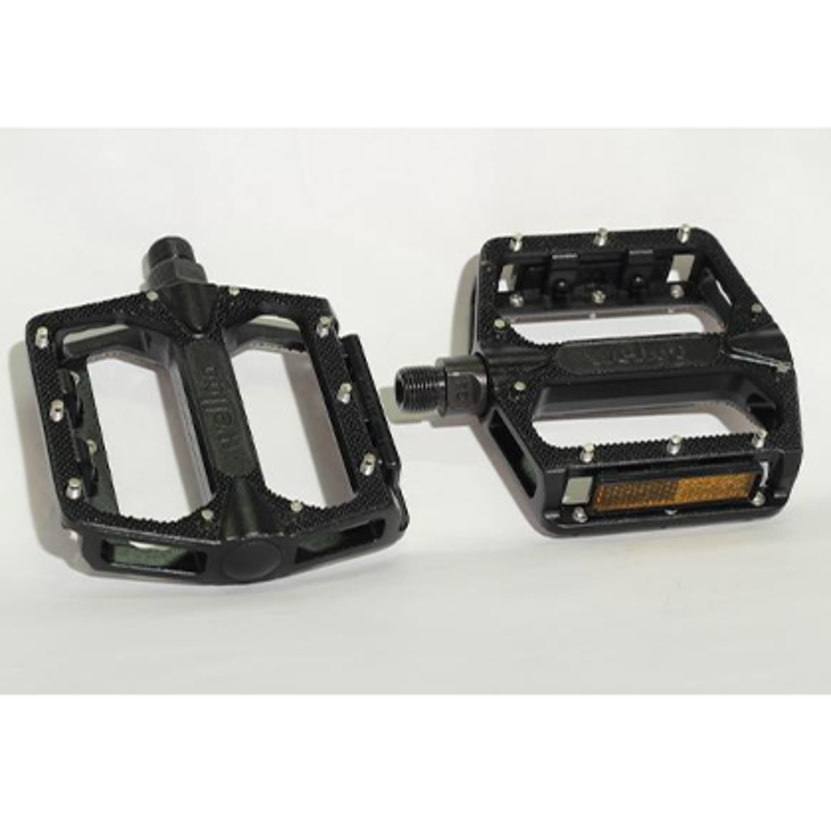 QBP ALLOY PEDAL MTB PLATFORM - 9/16 - REMOVABLE PINS - BLACK