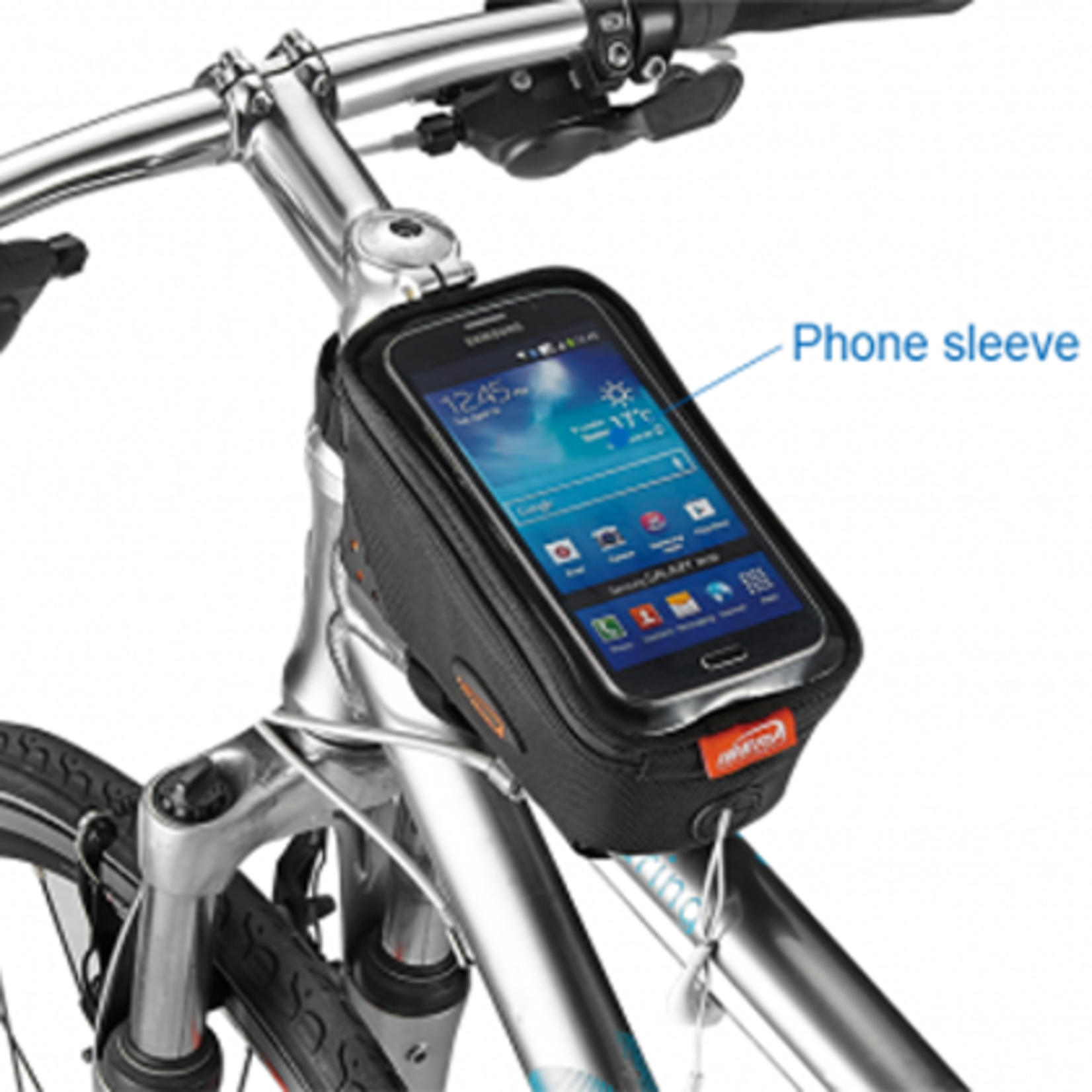 IBERA Top Tube w/ Phone Sleeve