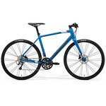 MERIDA Merida Speeder 300 Flat Bar Road Bike  (2021) Silk Blue/Dark Silver