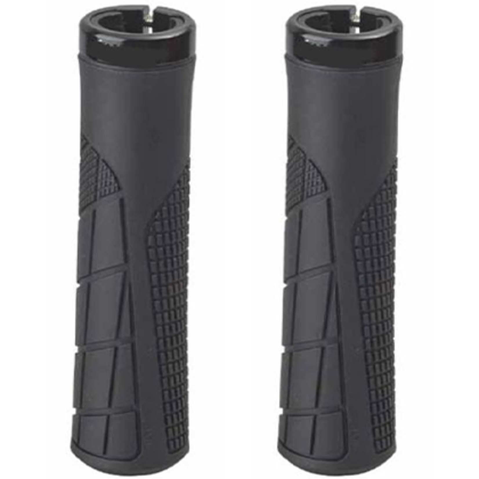 MTB Lock On Grips - Black