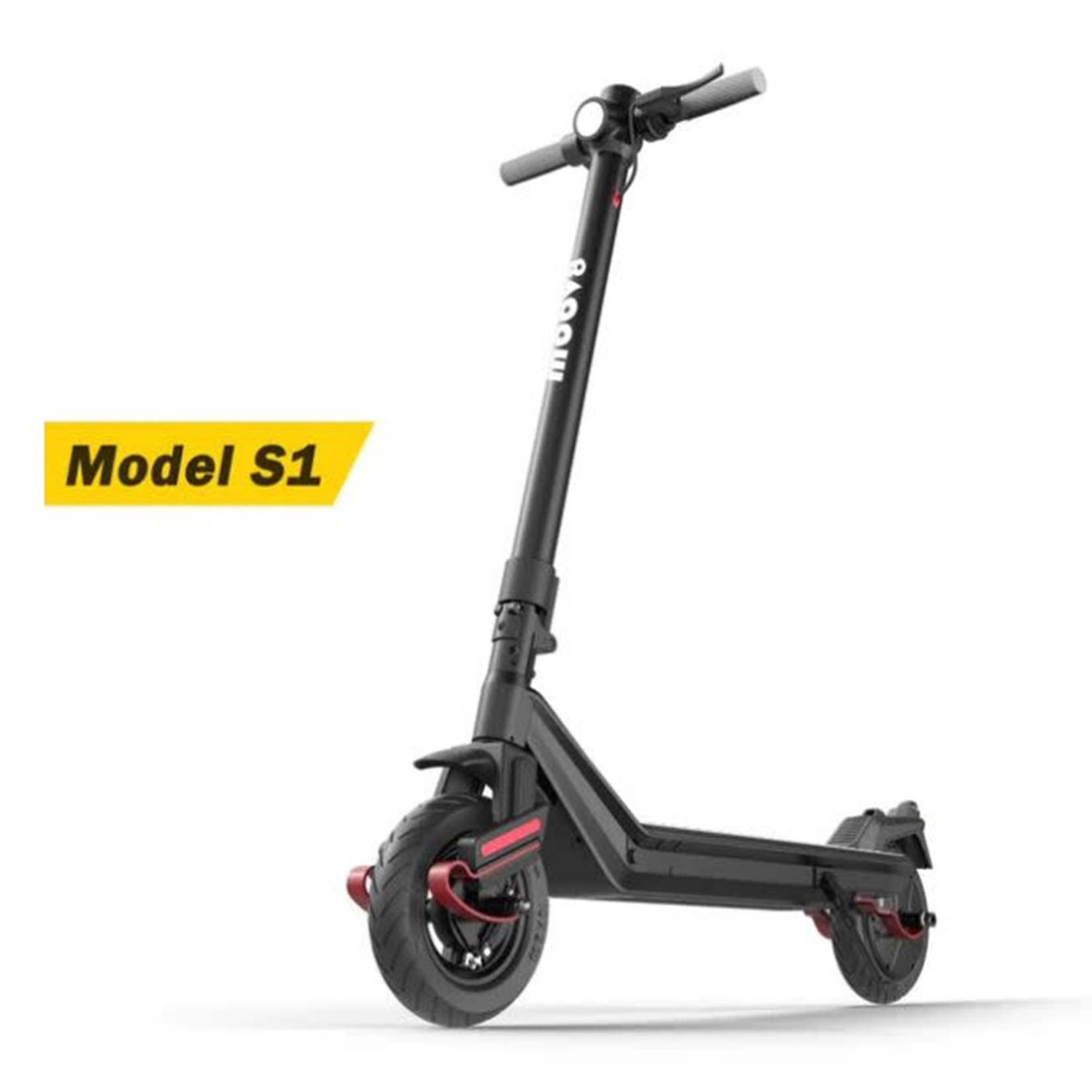 Moov8 Moov8 S1 eScooter Long Deck, Powerful Motor Dual Suspension Electric Scooter