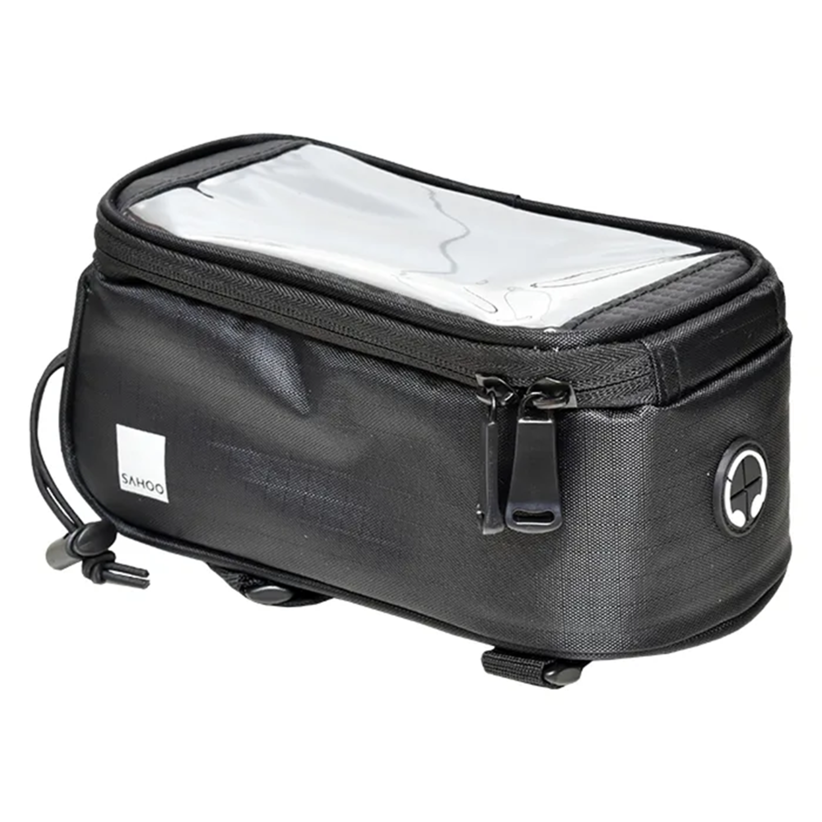 SAHOO  Phone Bag, Large, top tube mount, velcro attach, W/R,  L20/W9.5/H10cm