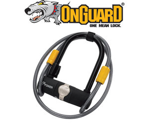 OG Series Mini U-Lock Keyed 90mm x 140mm x 11mm Cable 120mm x
