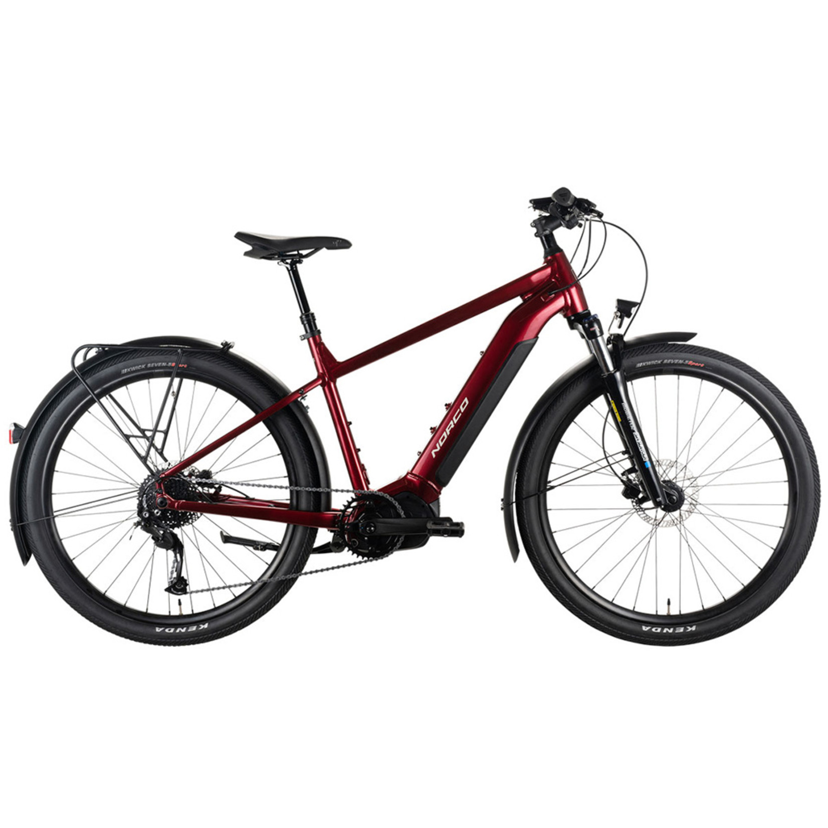 NORCO NORCO 21 INDIE VLT 1 LG - RED/SILVER