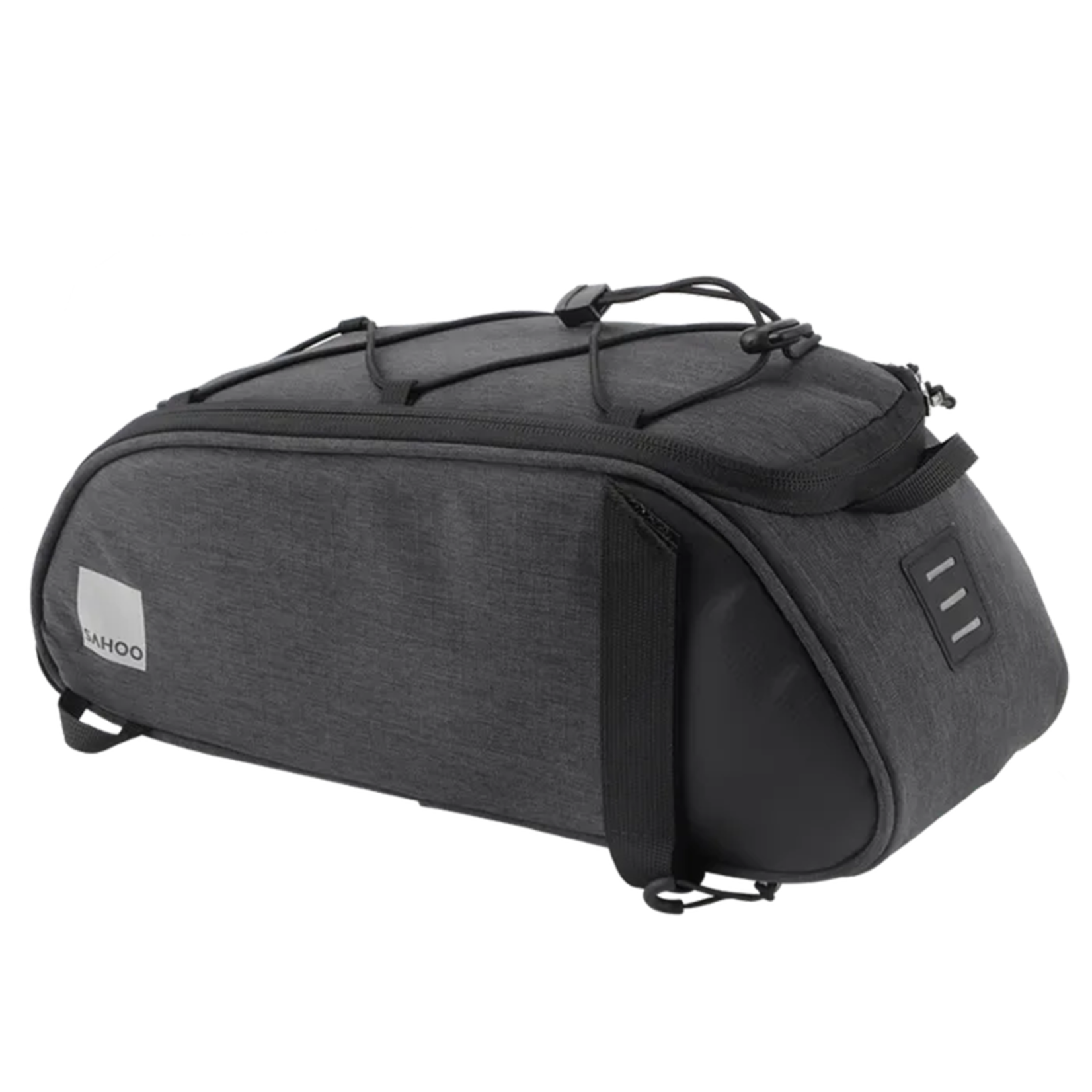 SAHOO  Rack Top Bag, 7L, MAIN POCKET, 2 SIDES ZIPPERED