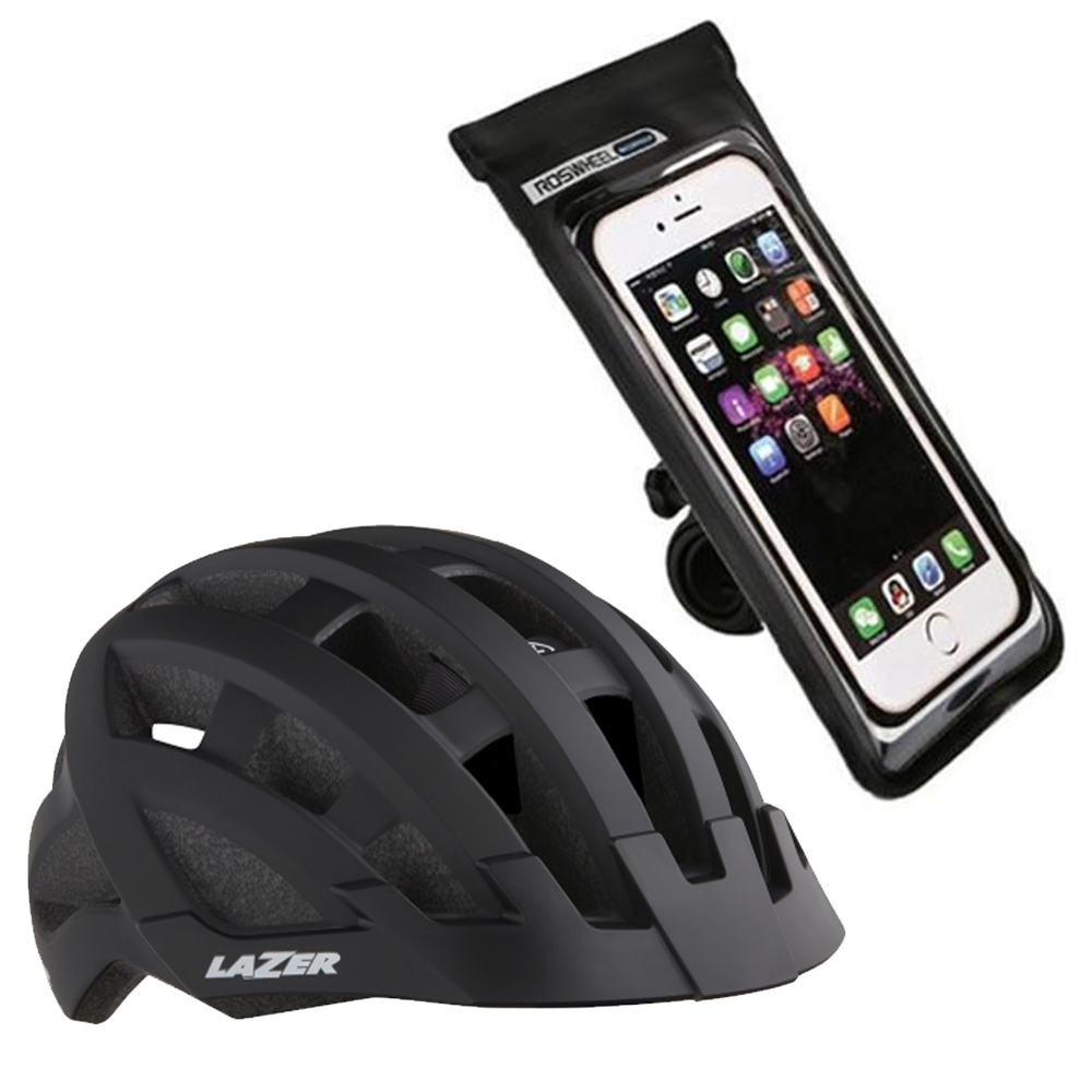 Helmet LAZER COMPACT Phone Holder ROSWHEEL MyeBike Sydney