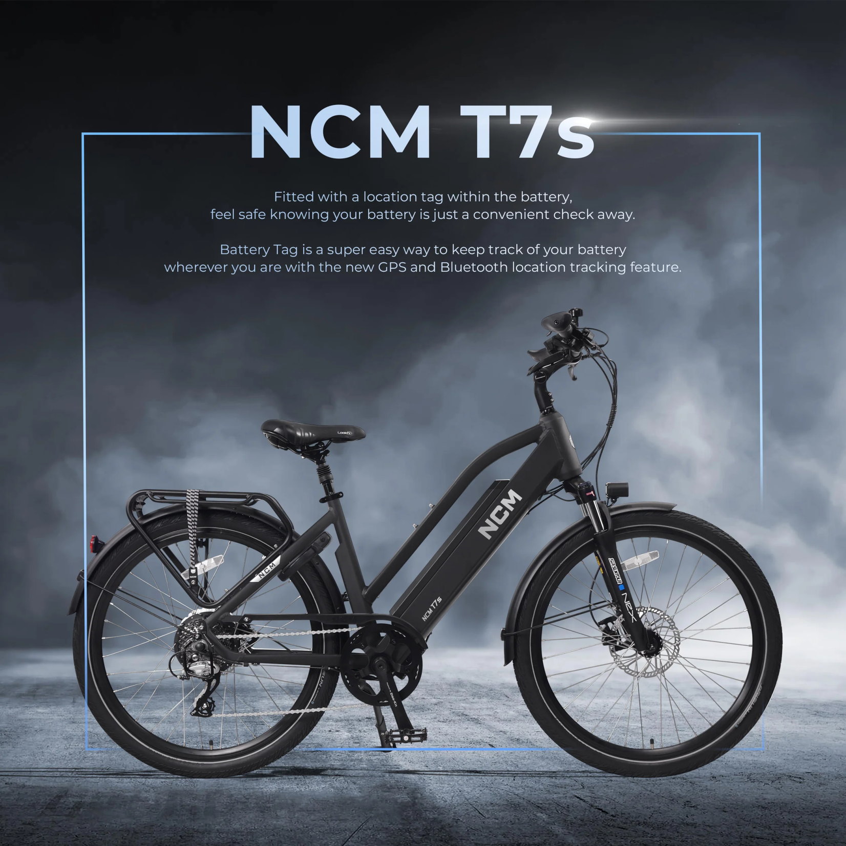 NCM NCM T7S Electric Bike - 26"