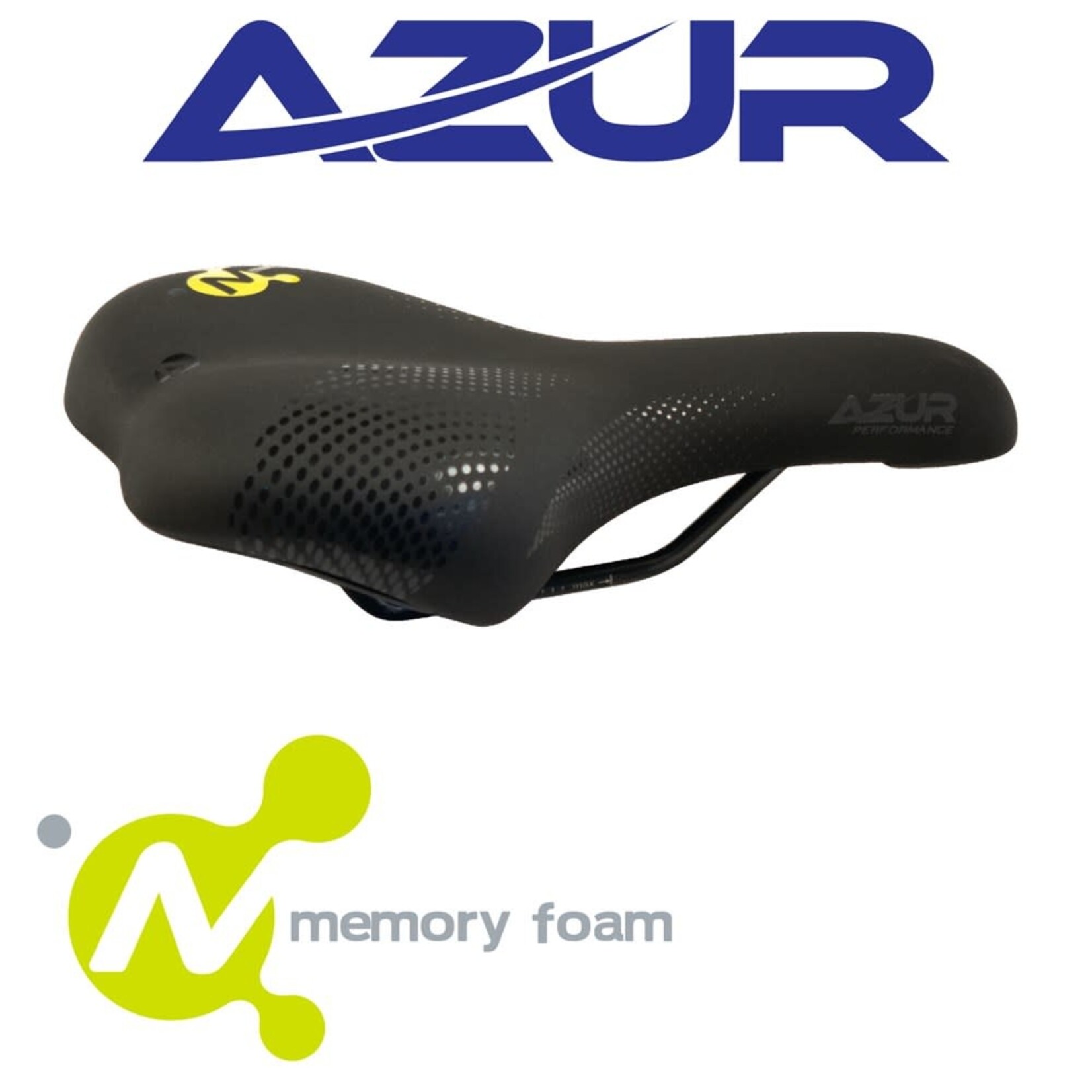 SADDLES-AZUR Azur Saddle Memory (20) Foam Range Xi
