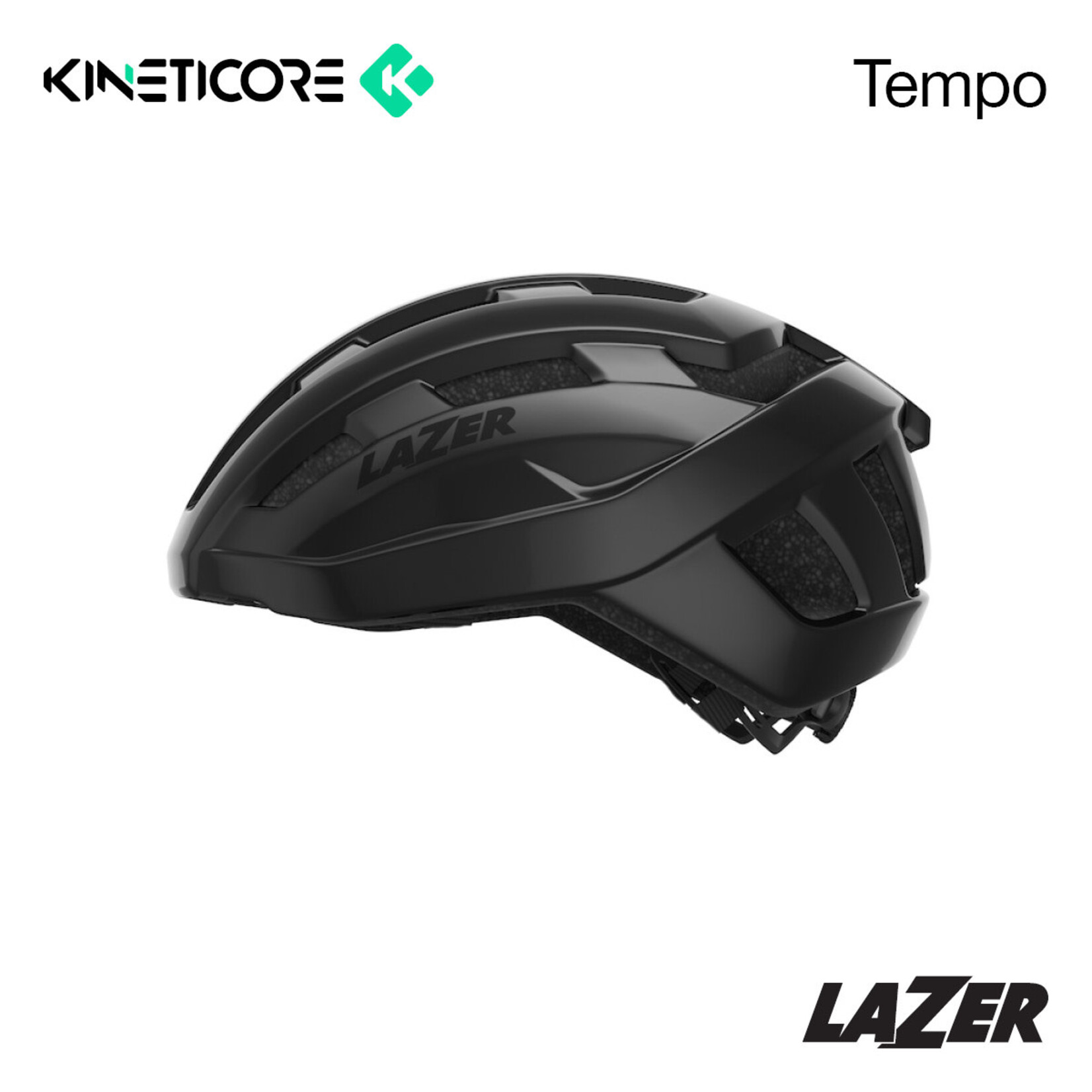 LAZER HELMET LAZER - TEMPO KC BLACK u 54-61