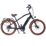 NCM NCM Cru7 Cruiser Electric Bike, 250W, E-MTB, 48V 19Ah 912Wh Battery [Matt Black]
