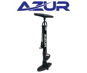 Alloy Clever Valve Pump With Gauge Black MyeBike Sydney