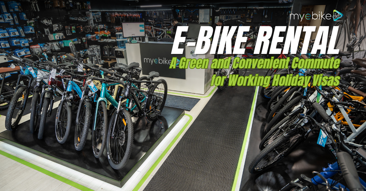 Electric Bike Rental: A Green and Convenient Commute for Working Holiday Visas