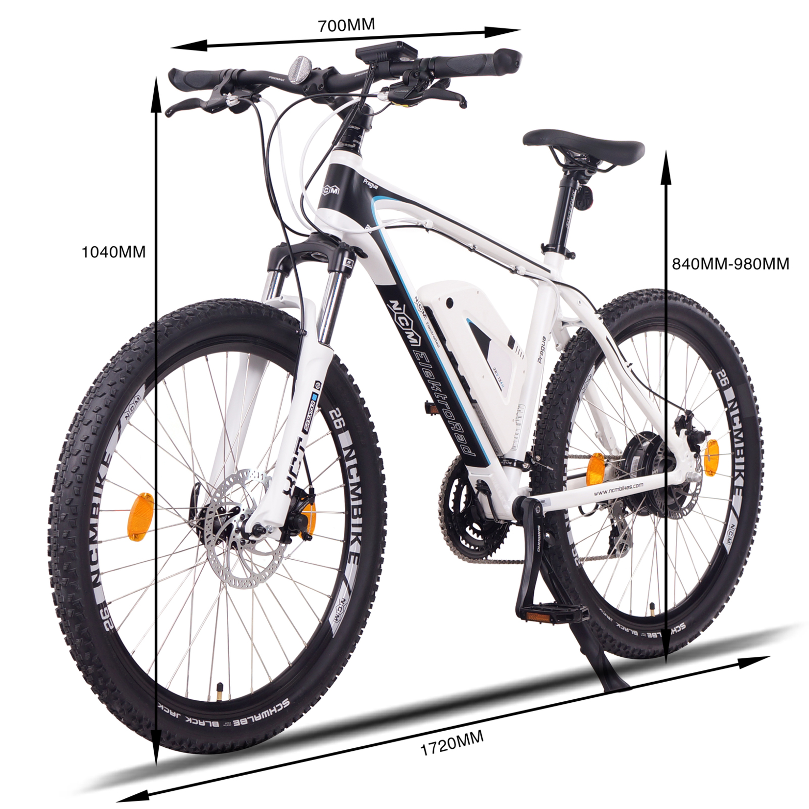NCM NCM Prague Electric Mountain Bike