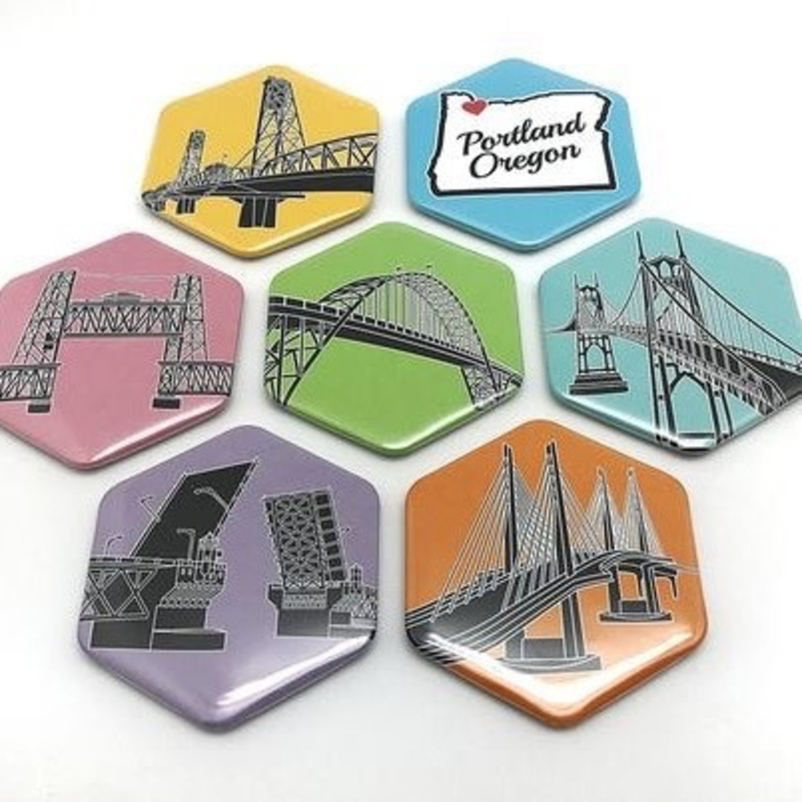 Magnets Portland Bridge Magnets