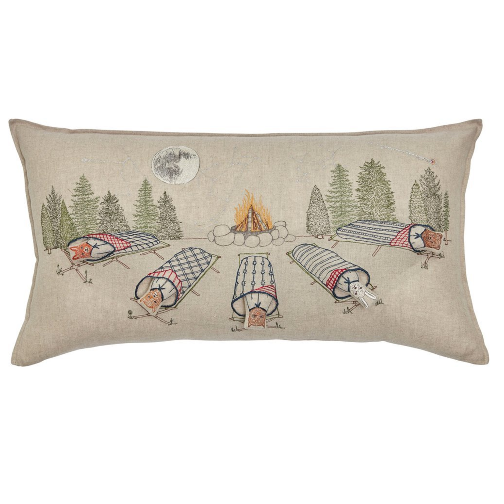 Pillows - Embroidered Stargazers Pocket Pillow