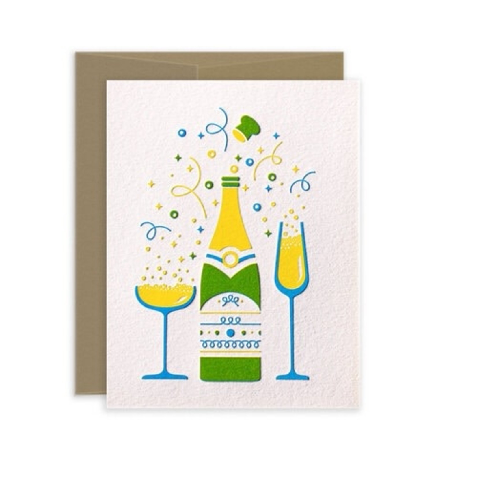 Greeting Cards - Congrats Champagne Celebration
