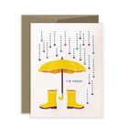 Greeting Cards - Feel Better I'm Sorry Umbrella