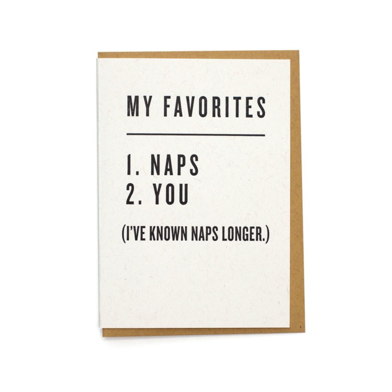 Greeting Cards - Love Favorites: Naps & You
