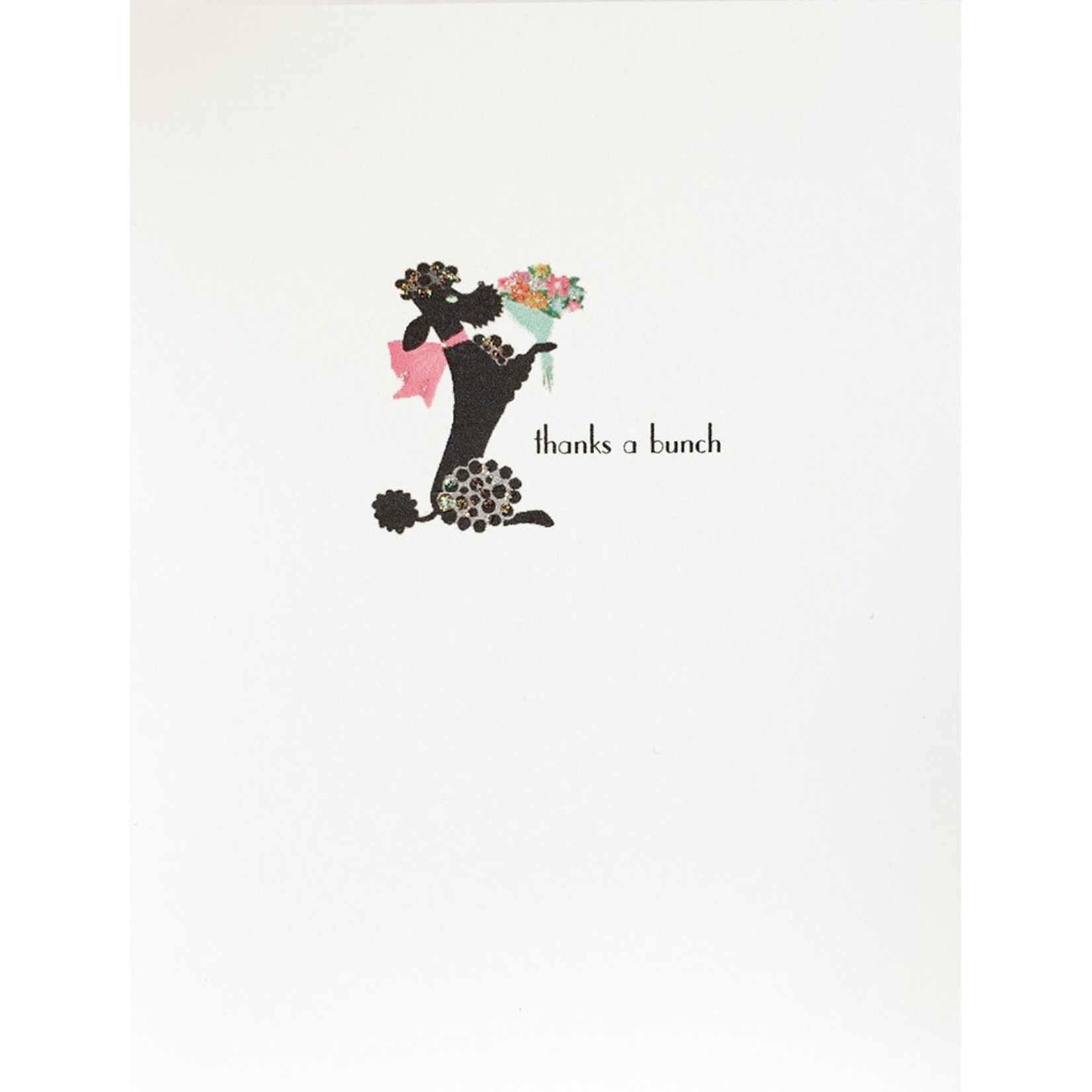 Greeting Cards - Thank You Poodle Thanks
