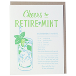 Greeting Cards - Retirement Mojito Recipe Retirement