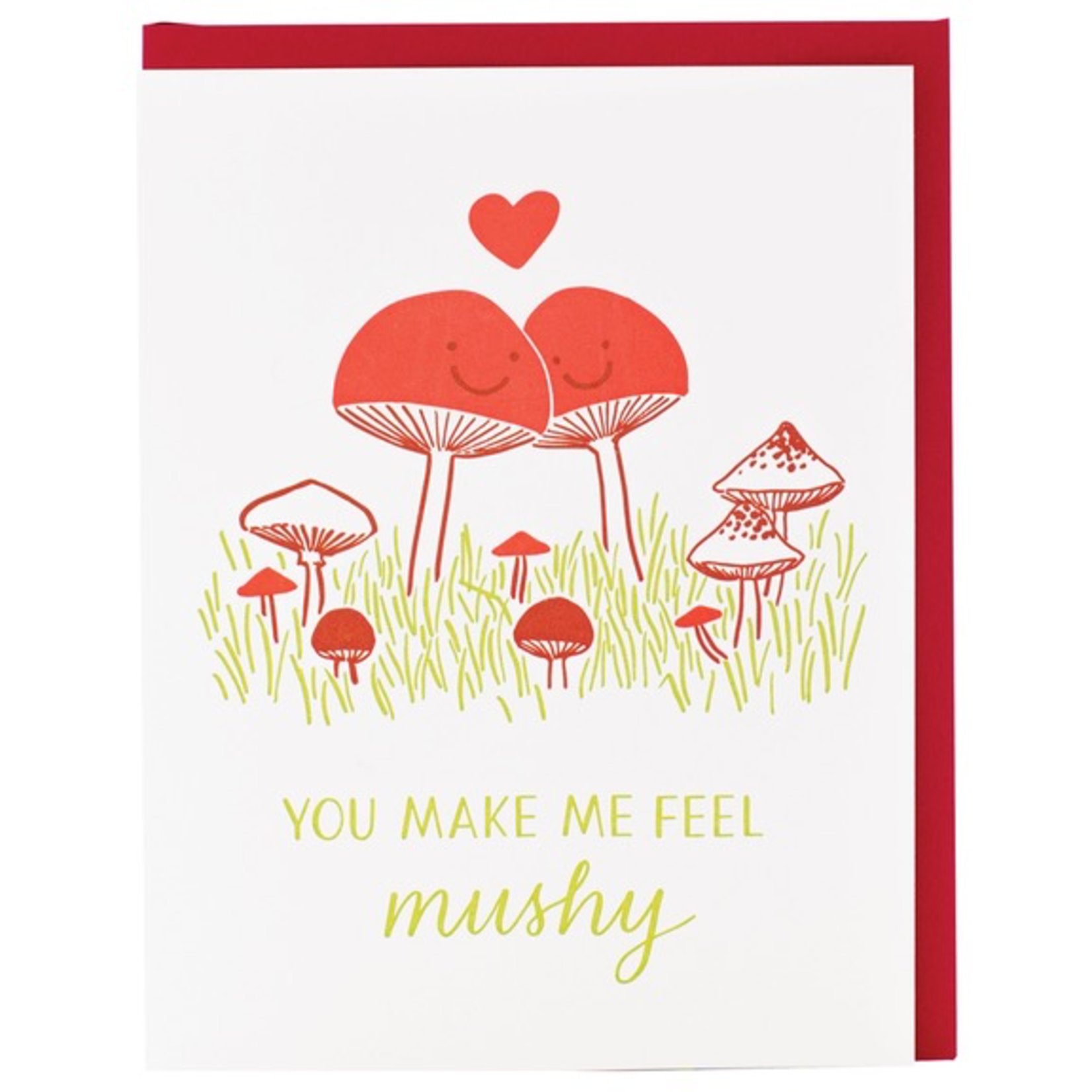 Greeting Cards - Love Mushy Love