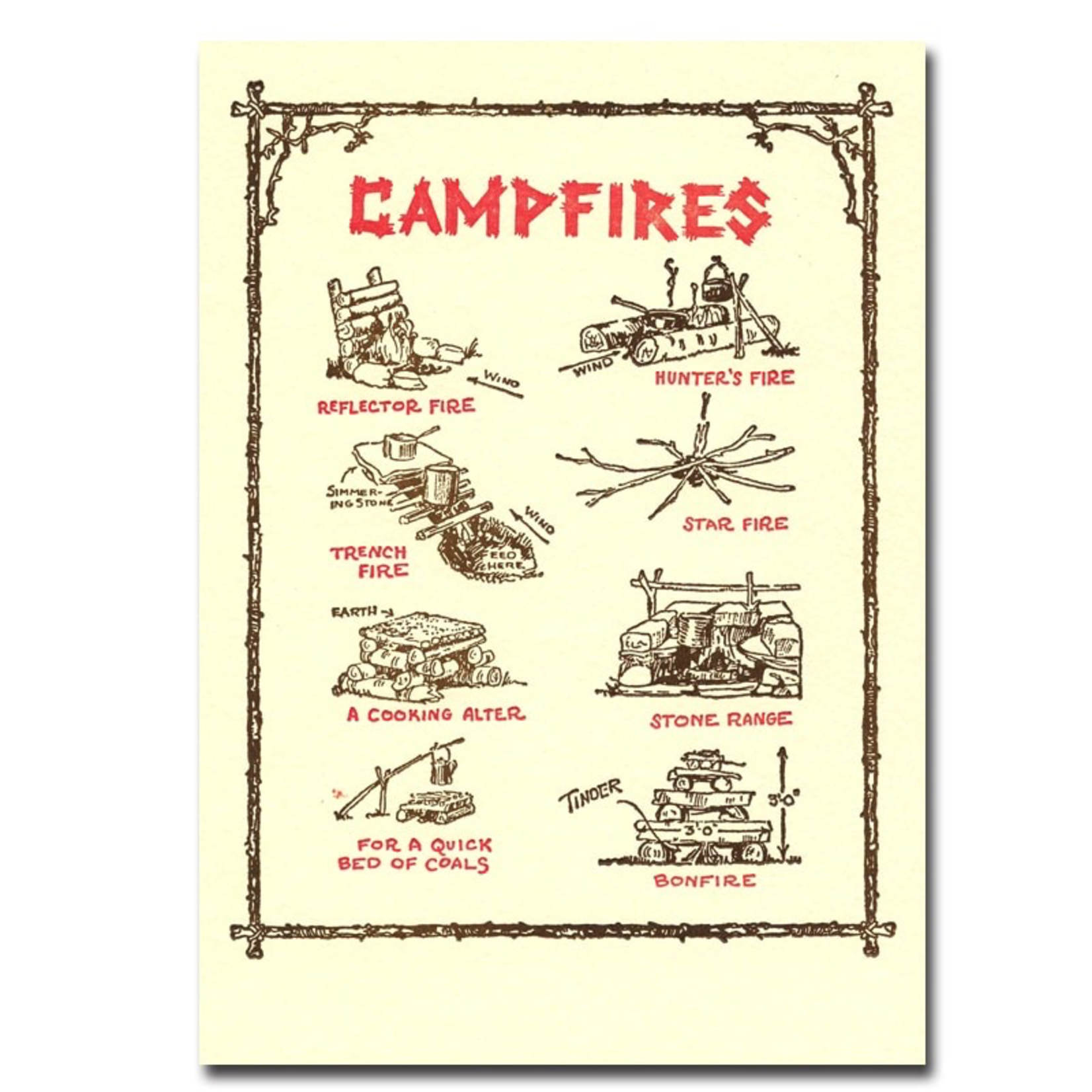 Greeting Cards - General Campfires