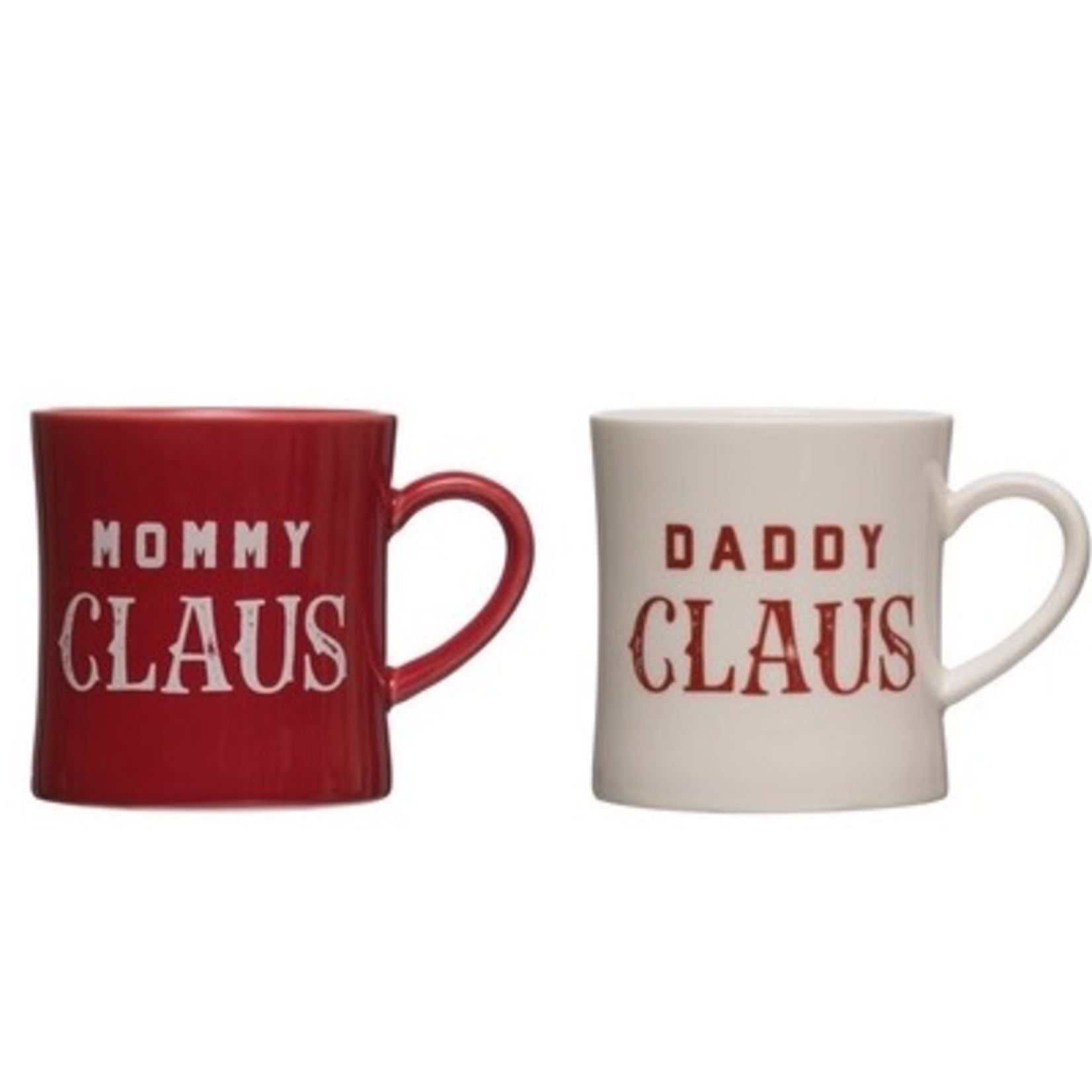 Mugs Mommy & Daddy Claus Mug Set