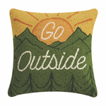 Pillows - Hooked Go Outside Pillow
