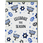 Greeting Cards - Hanukkah Celebrate The Season Hanukkah