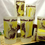 Glassware Vintage Yellowstone Glass