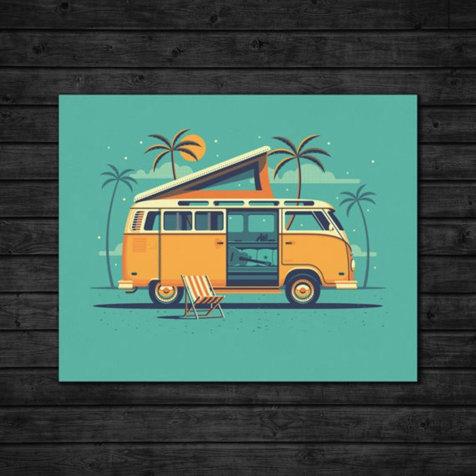 Prints Laguna Camper Print