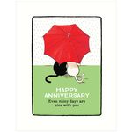 Greeting Cards - Anniversary Rainy Days Anniversary