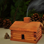 Incense Log Cabin Balsam Burner