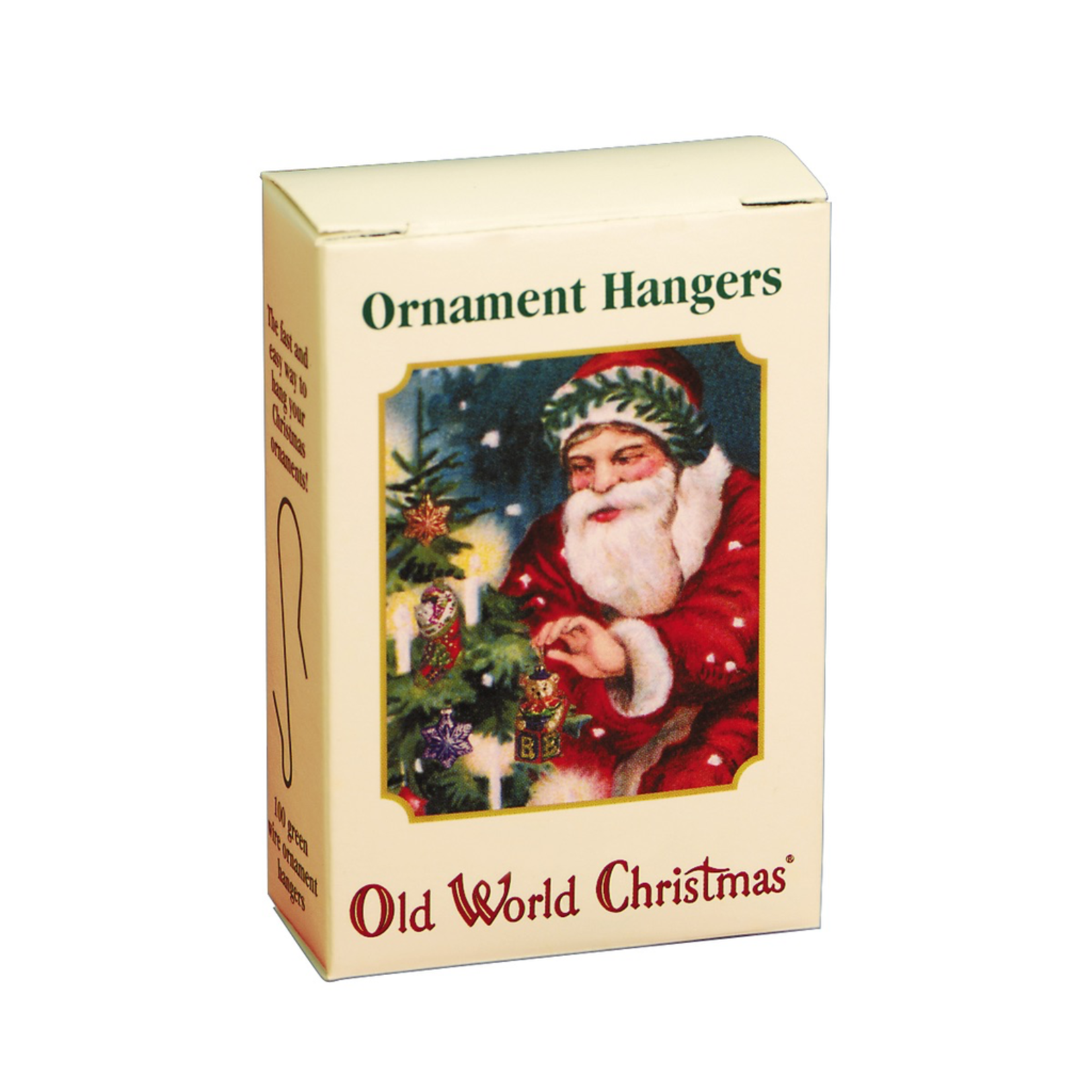 Ornaments Green Orn Hooks/100