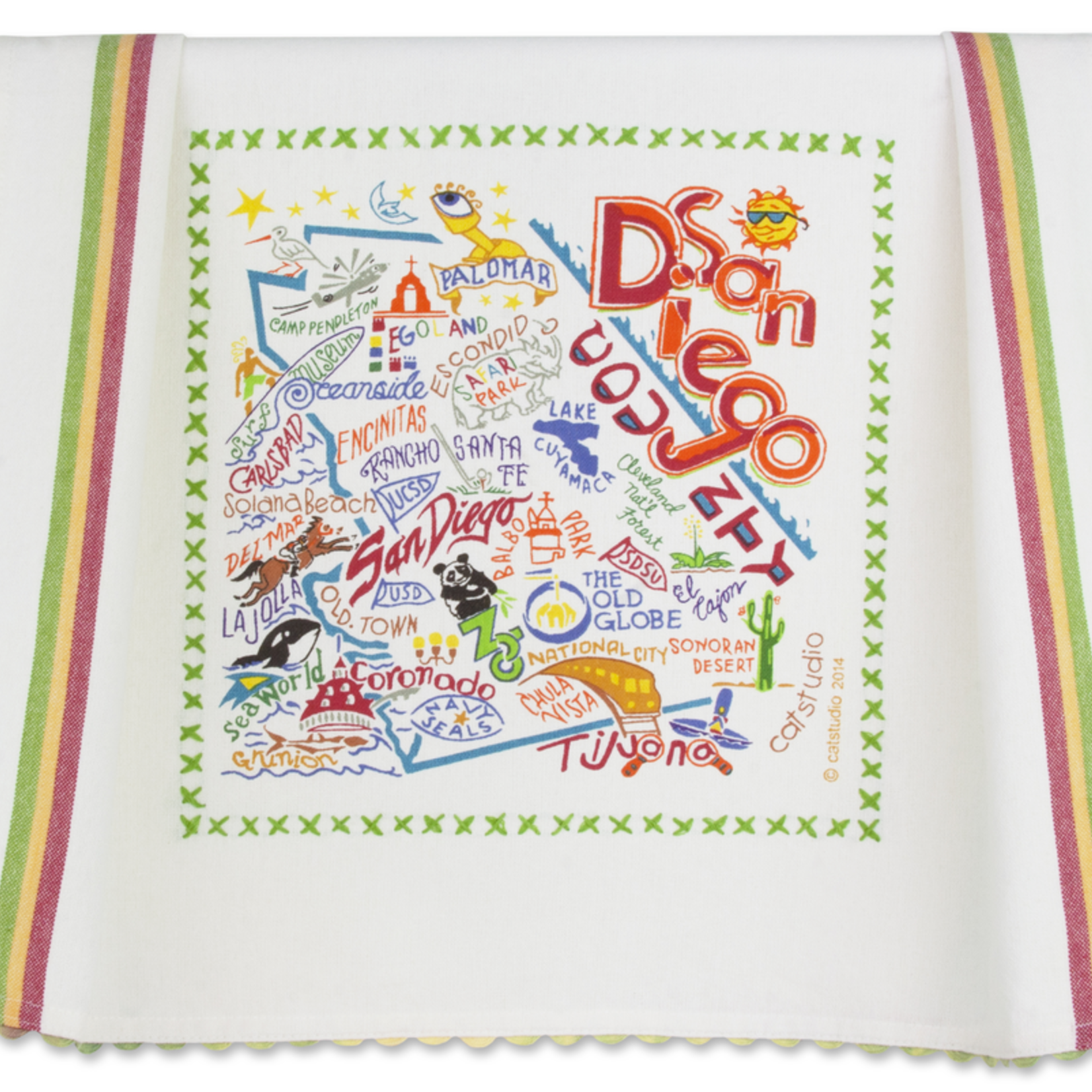 Dish Towels SAN DIEGO Dish Towel