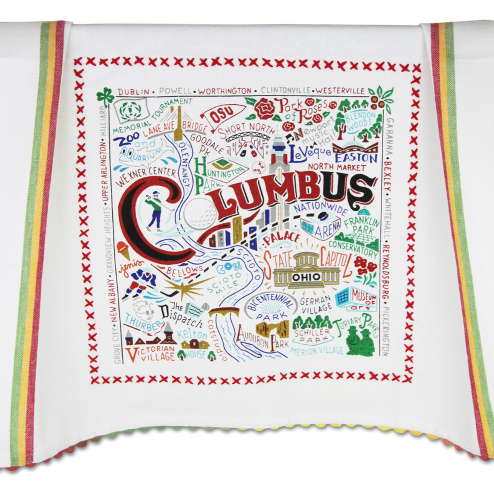 Dish Towels COLUMBUS Dish Towel