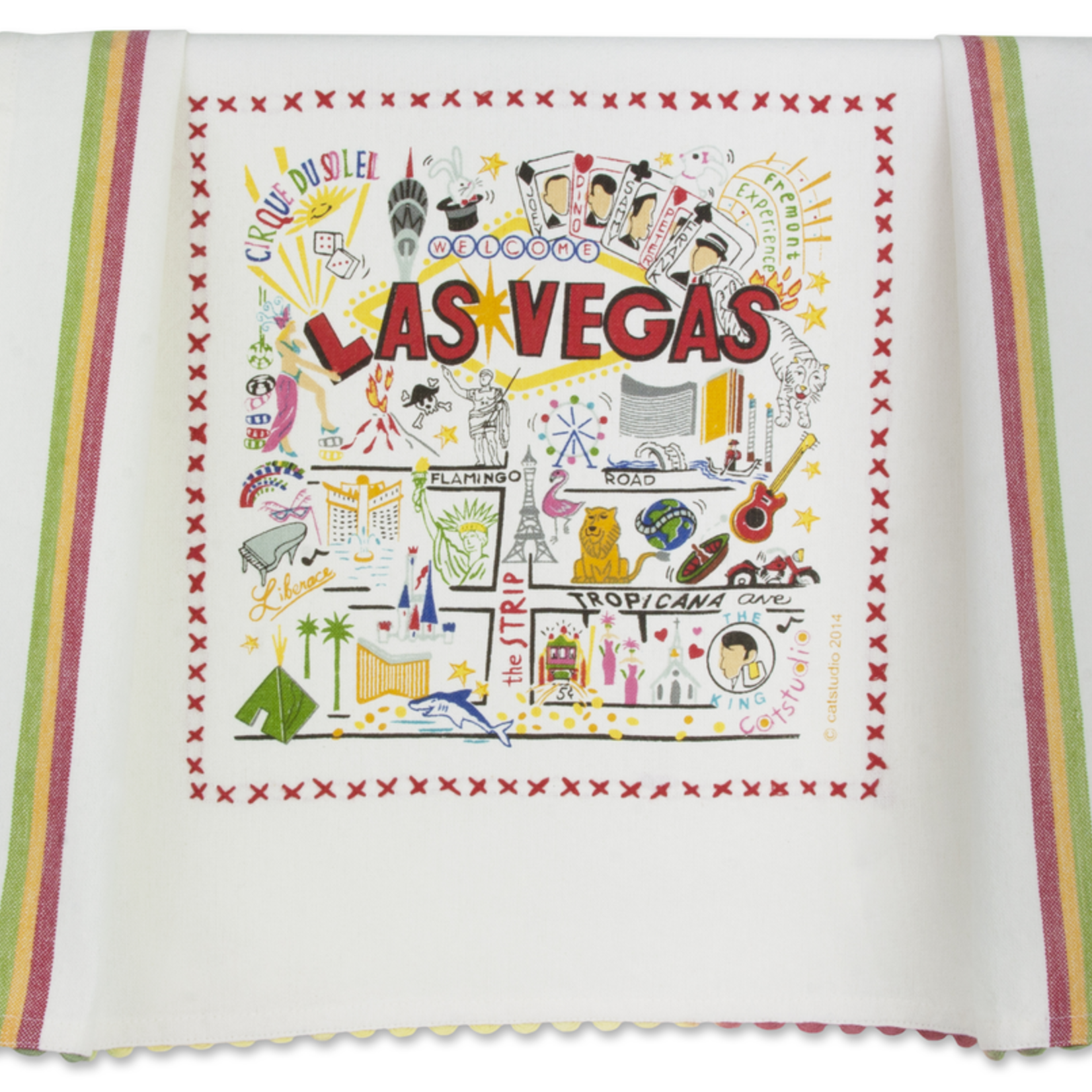 Dish Towels LAS VEGAS Dish Towel