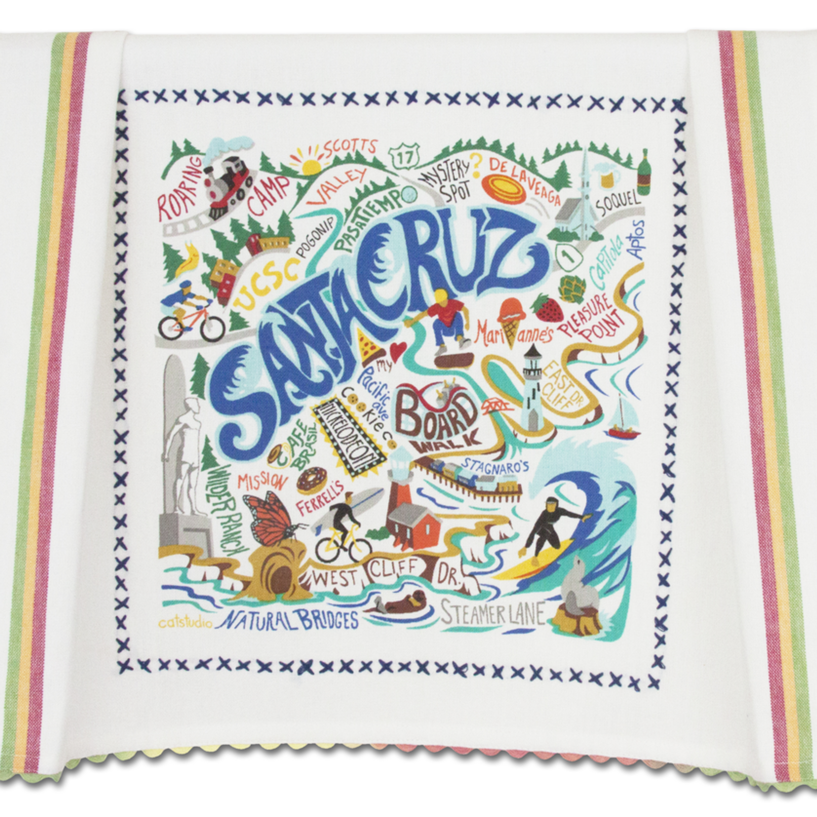 Dish Towels SANTA CRUZ Dish Towel