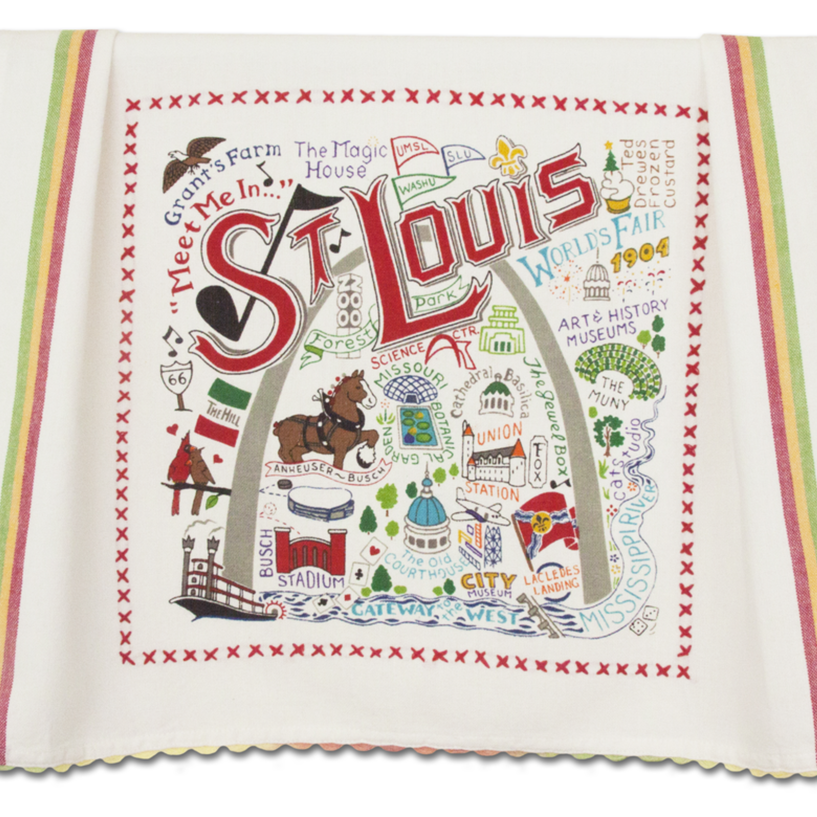 Dish Towels ST LOUIS Dish Towel