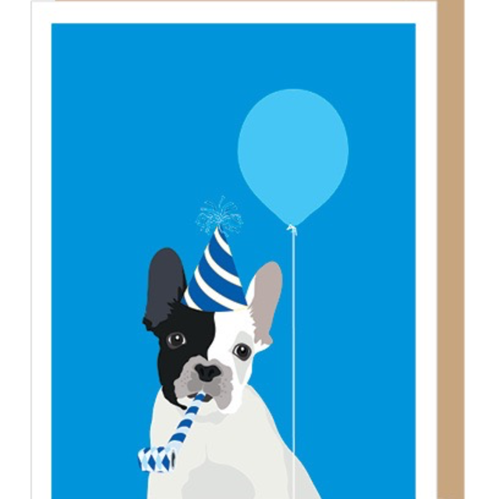 Greeting Cards - Birthday Frenchie Balloon Birthday