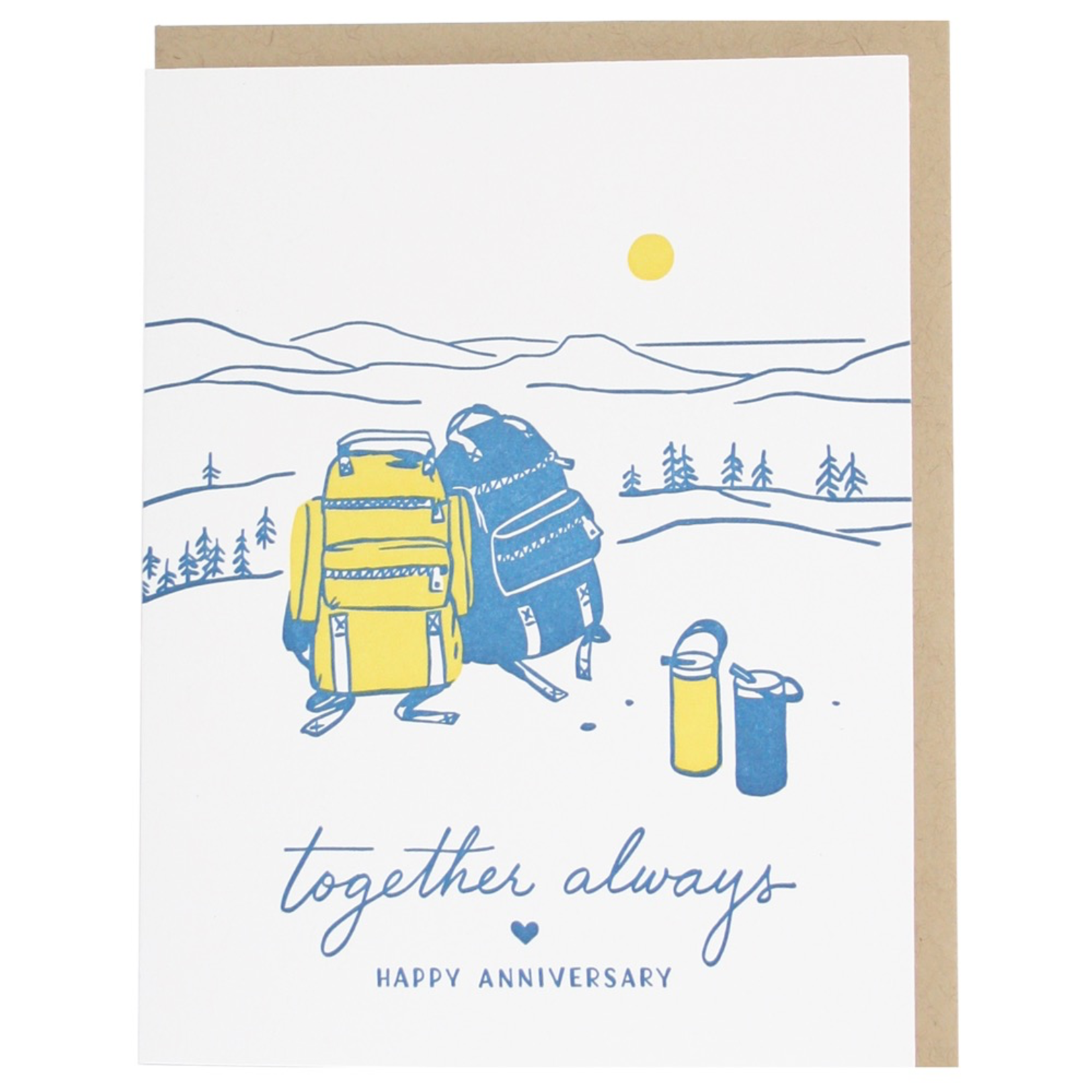 Greeting Cards - Anniversary Backpacks Anniversary
