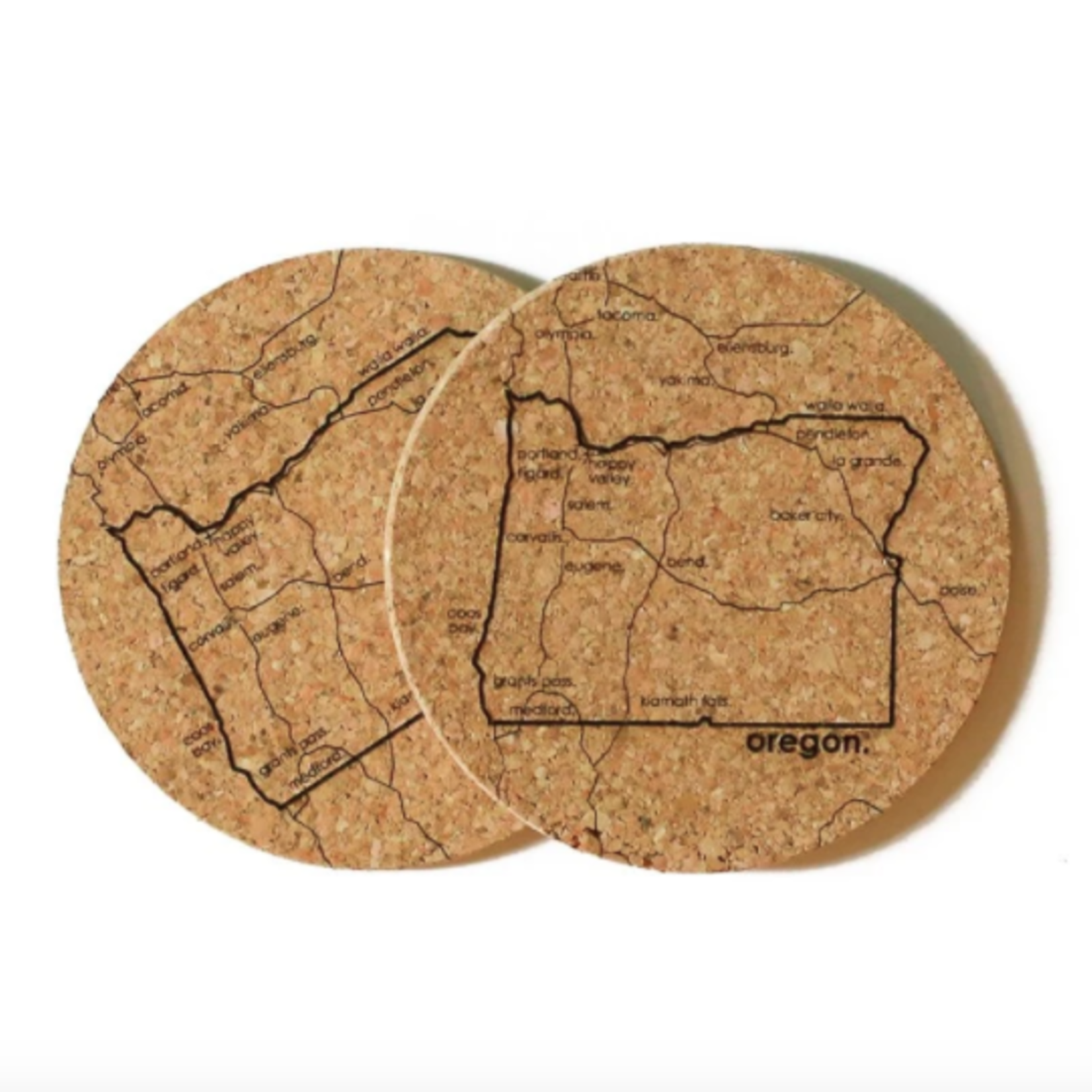 Coasters Oregon Cork Coaster