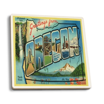 Coasters Greetings From Oregon Coaster