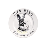 Dinnerware Mrs Hare Don't Care To Share Plate FINAL SALE