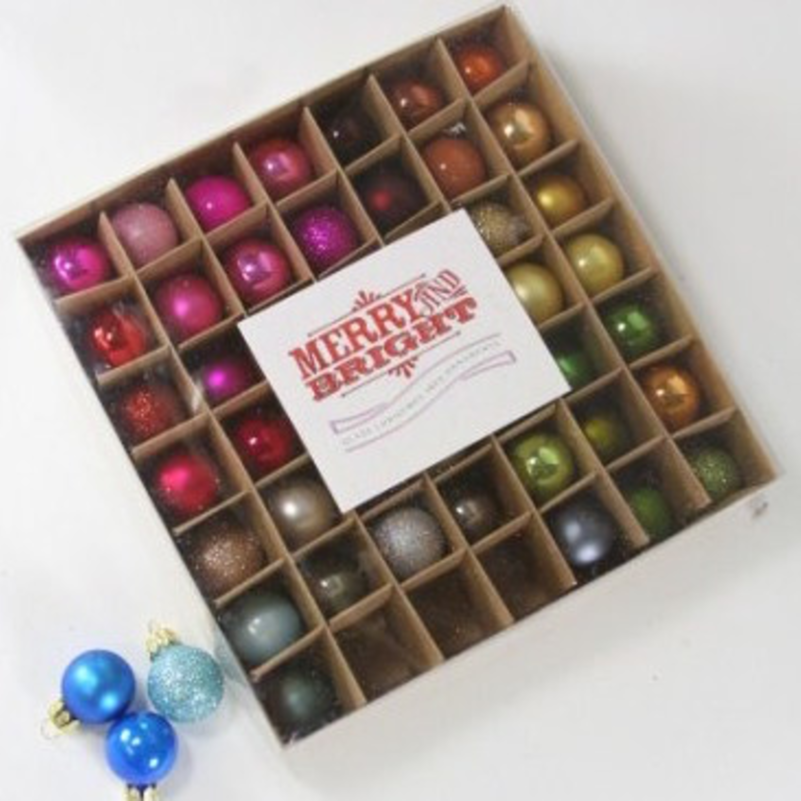 Ornaments Merry & Bright Mini Ornaments