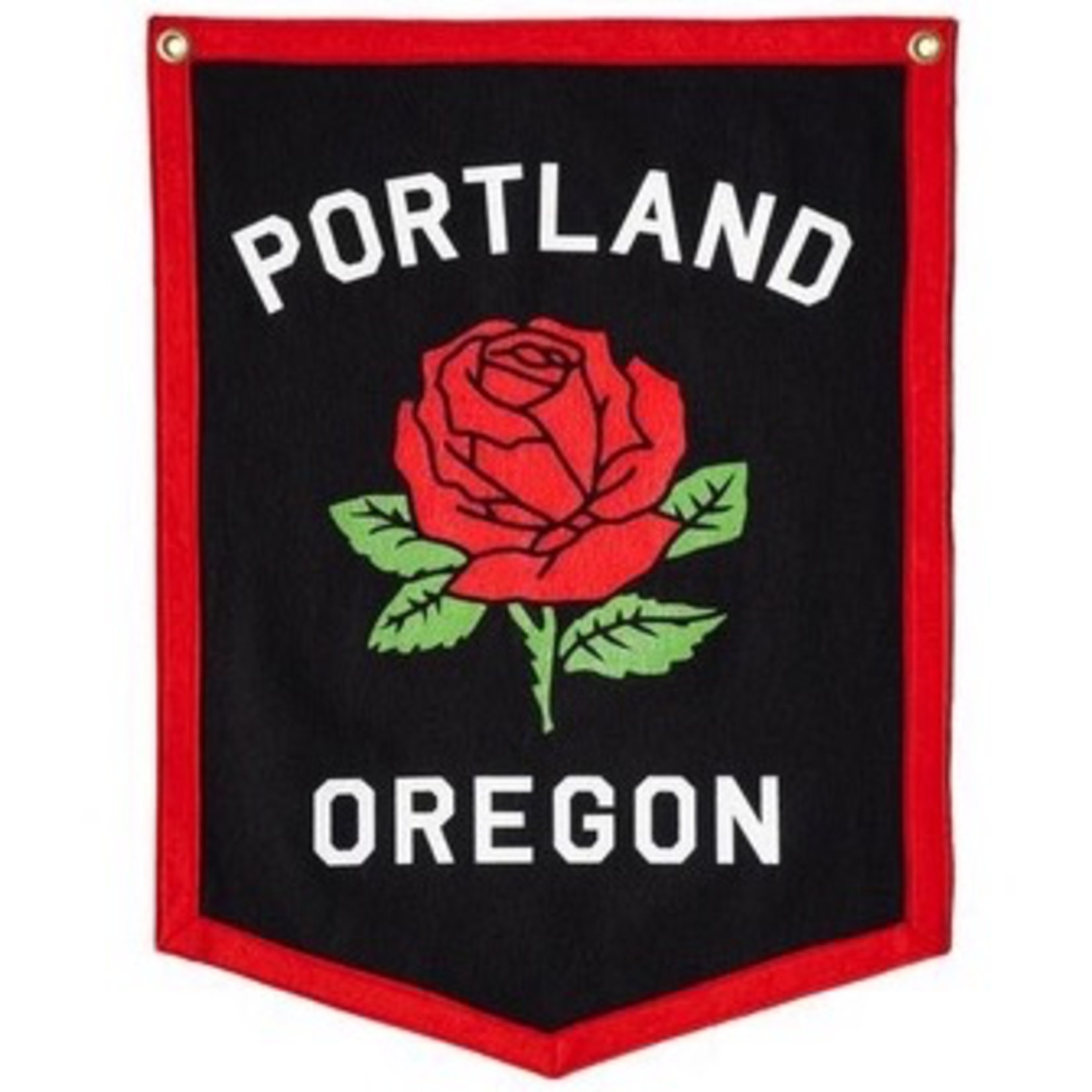 Pennants Portland Rose Camp Flag
