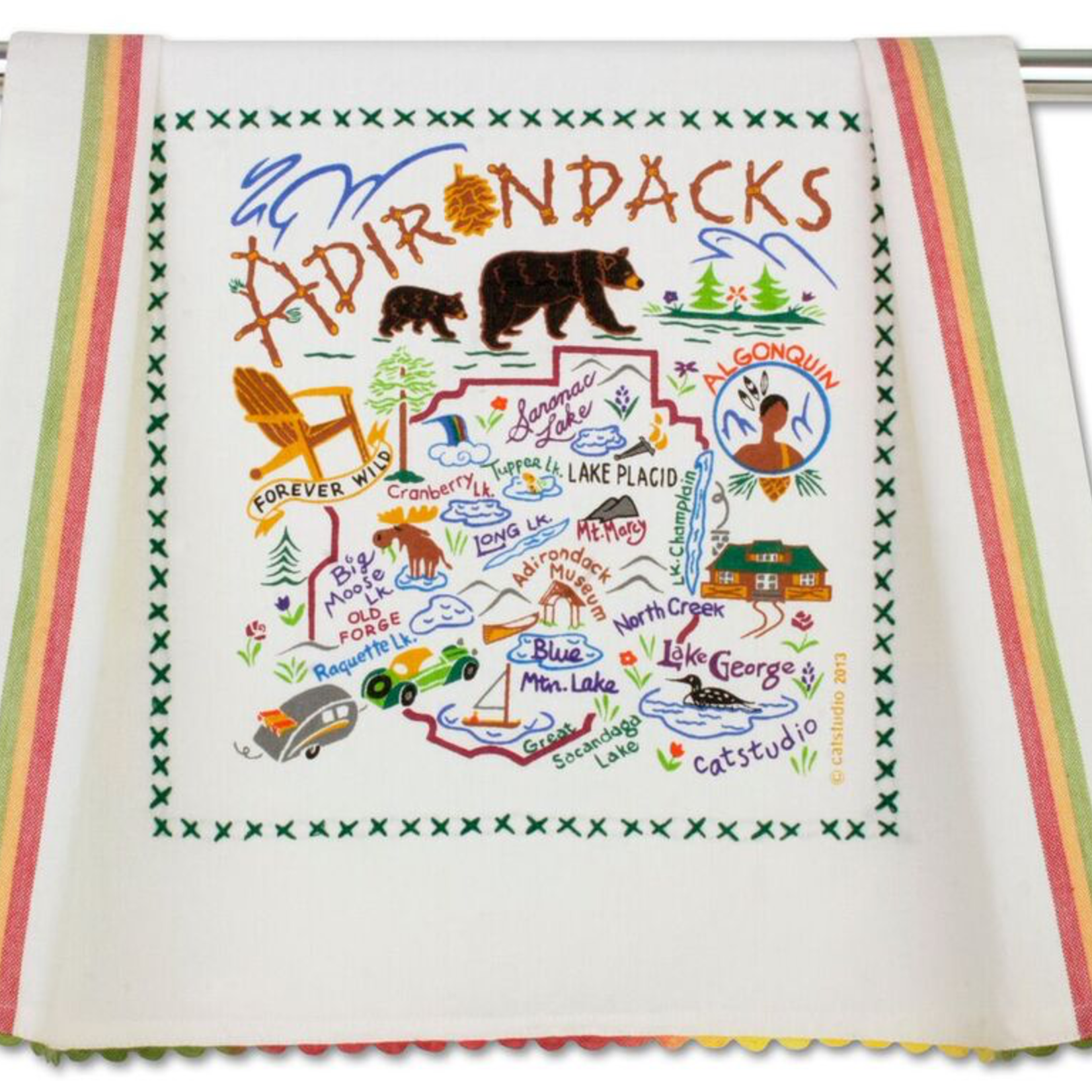 Dish Towels ADIRONDACKS Dish Towel