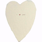 Greeting Cards - Love I Love You Heart