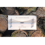 Wall Decor St. Johns Bridge Laser Cut Card