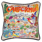 Pillows - Embroidered CALIFORNIA Pillow